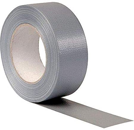 Adhesif PVC ventillation et climatisation gris 50m x 48mm