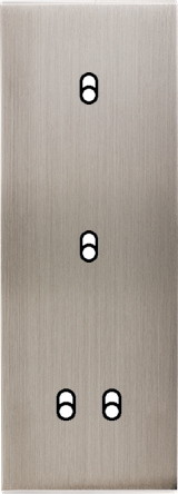 Poignée De Porte Carlton Serozzetta Venti Levier Sur Rosace - Nickel Satiné - Design Ergonomique