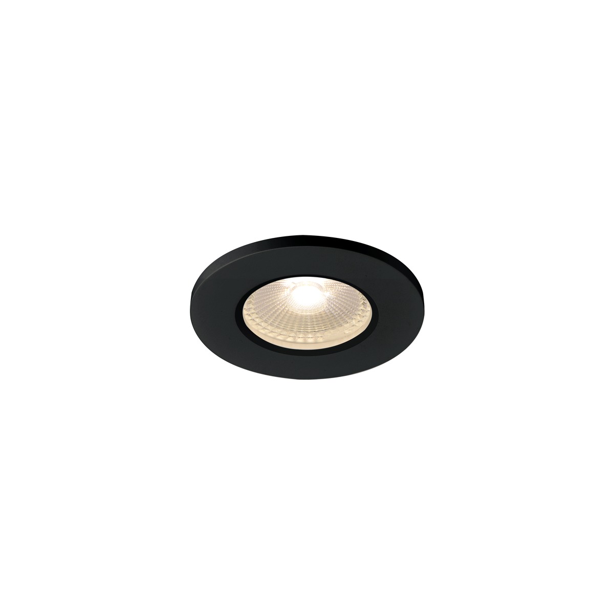 Spot LED noir 6,2W 3000K KAMUELA