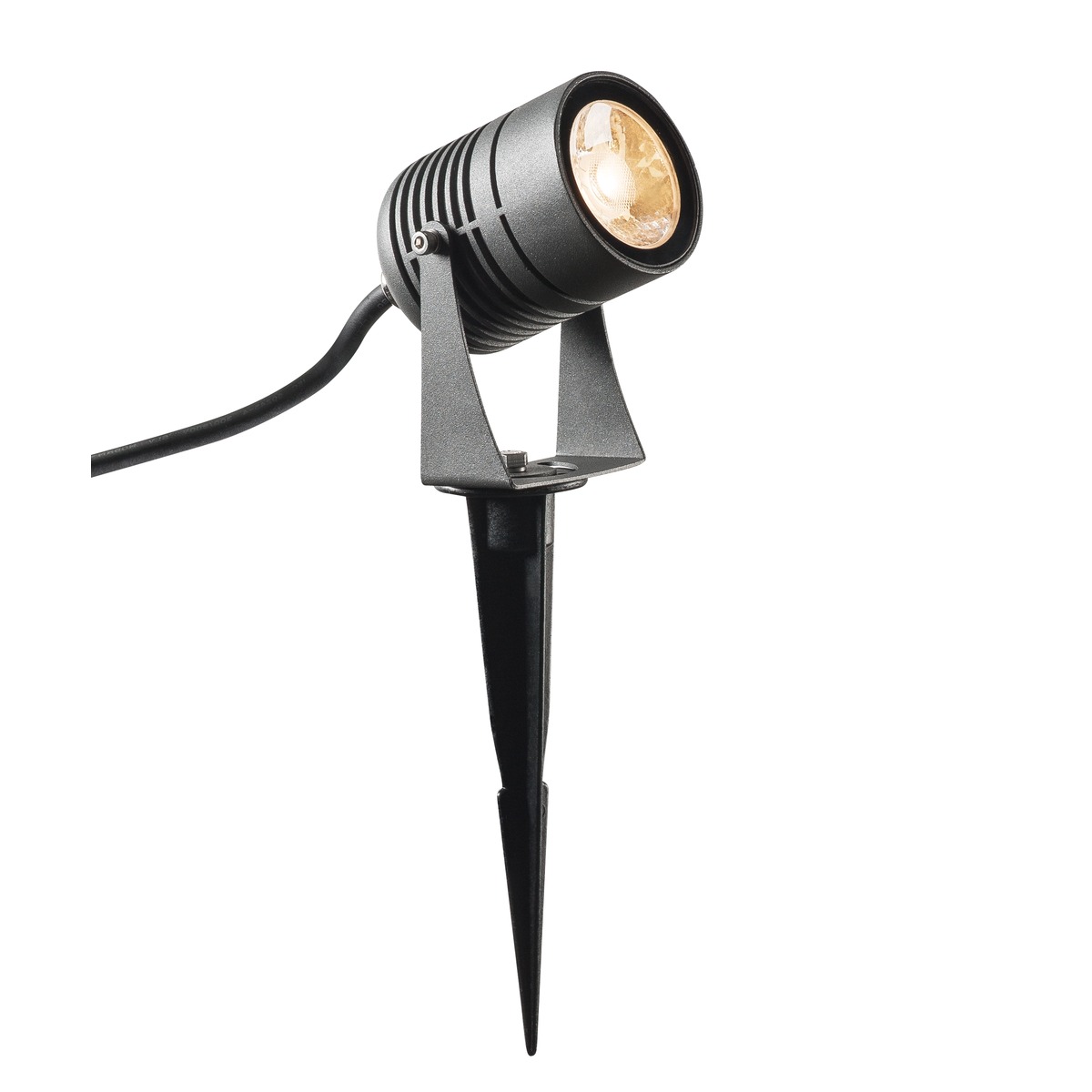 Projecteur sur piquet LED anthracite 6W 3000K SPIKE