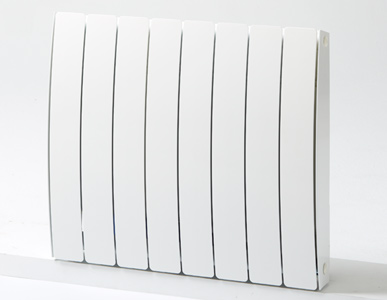 Radiateur fluide BAYO 500W blanc thermostat déporté