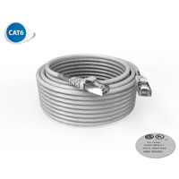 Cordon RJ45 catégorie 6 gris longueur 10m