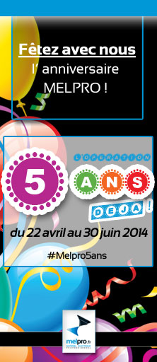 Promos + Journée portes ouvertes pour fêter les #Melpro5ans